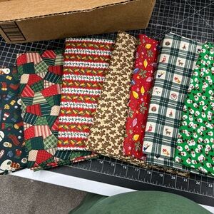 Festive Holiday Fabric Bundle